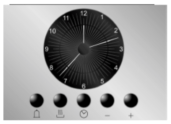 Smeg LED clock setting guide