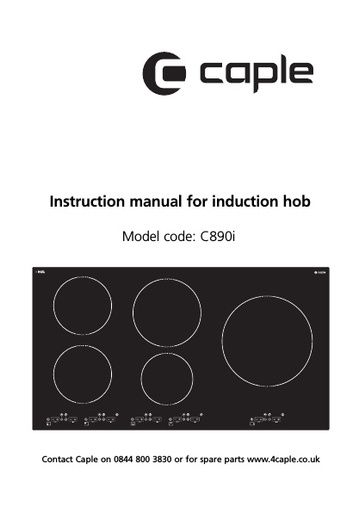 C890I Instruction manual