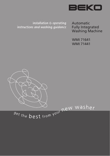 BEKO WMI 71441 Washing Machine