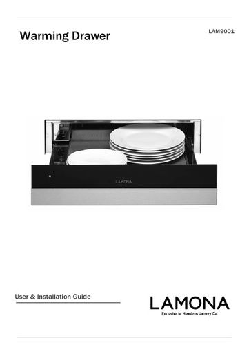 Lamona Warming Drawer - LAM9001