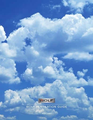 Wolf Ventilation Guide Design Guides