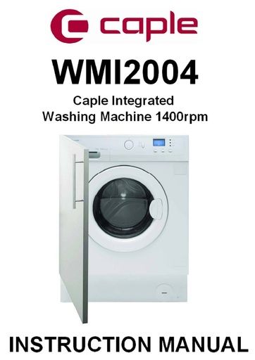 WMI2004 Instruction manual