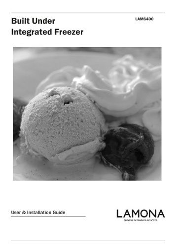 Lamona Built Under Integrated Freezer - LAM6400