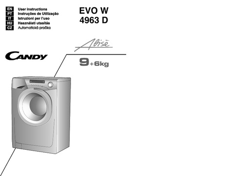 Candy Alise EVO W 4963 D Washer Dryer