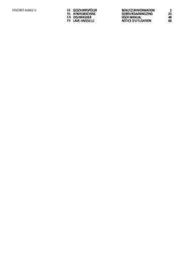 AEG F65002UMOP Dishwasher