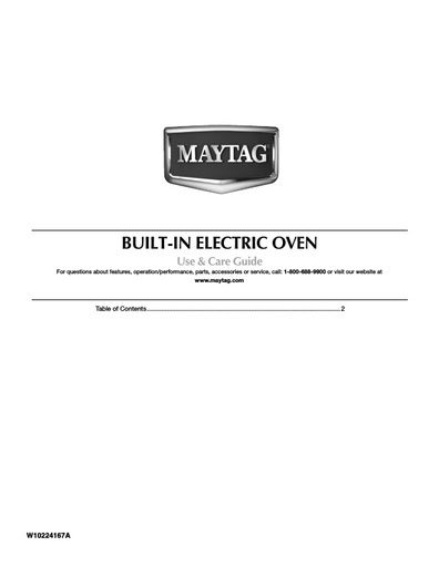 Maytag CWE4100ACE Oven