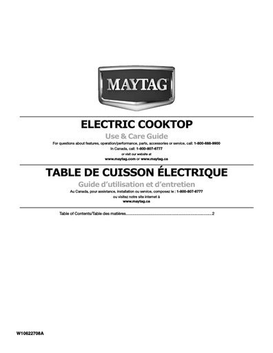 Maytag MEC7430BB Hob