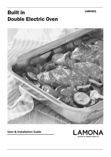 Lamona Double Fan Oven - LAM4601