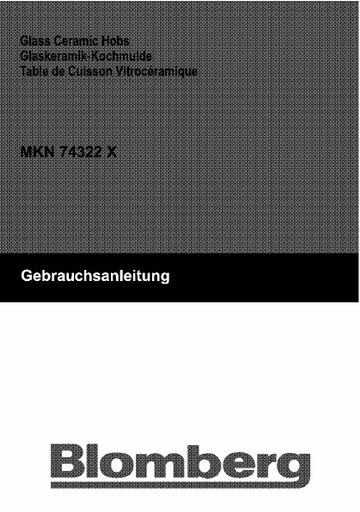 Blomberg MKN 74322 X Hob