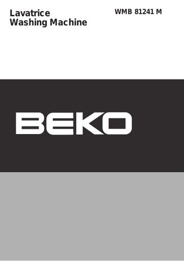 BEKO WMB 81421 M Washing Machine