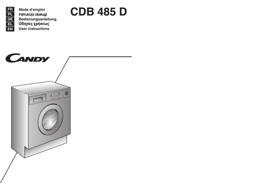 Candy CDB 485 D Washer Dryer