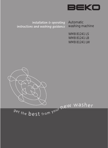 BEKO WMB 81241 LB Washing Machine