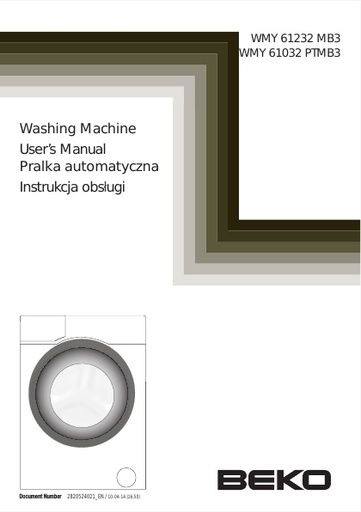 BEKO WMY 61032 PTMB3 Washing Machine