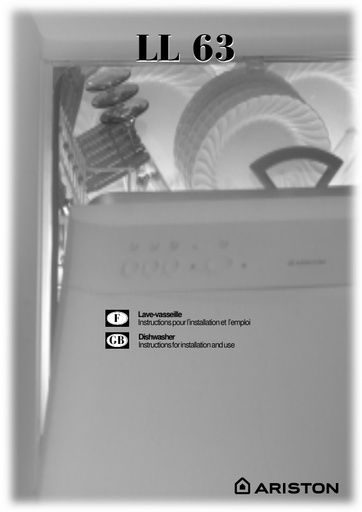 Ariston LL 63 Dishwasher