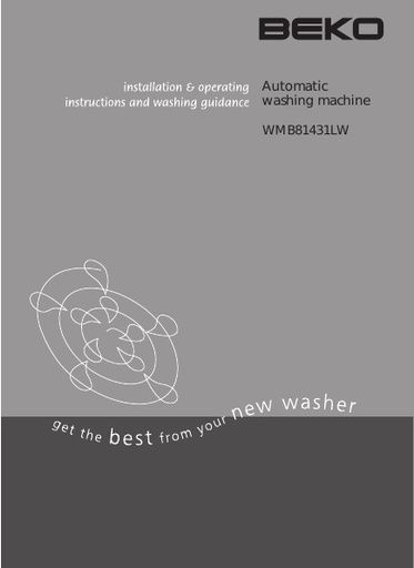 BEKO WMB 81431 LW Washing Machine