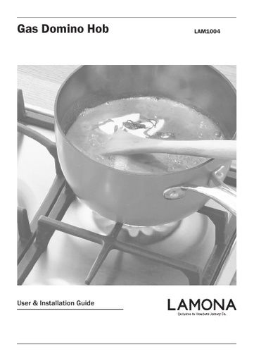 Lamona Stainless Steel Gas Domino Hob - LAM1004