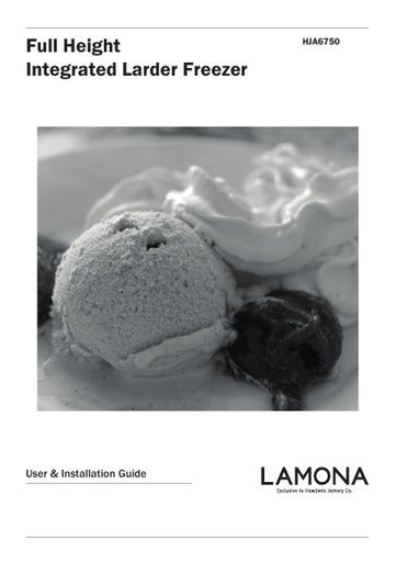 Lamona Full Height Integrated Freezer - HJA6750