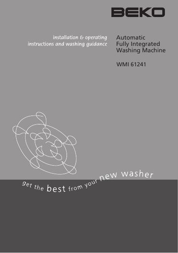 BEKO WMI 61241 Washing Machine