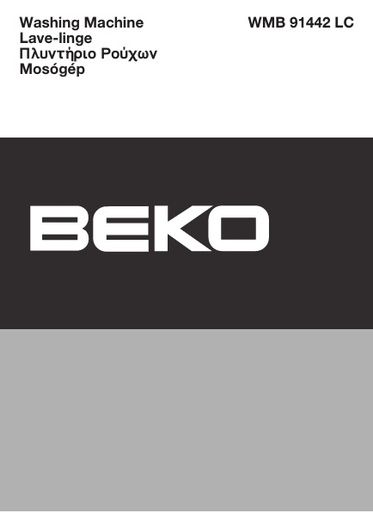 BEKO WMB 91442 LC Washing Machine