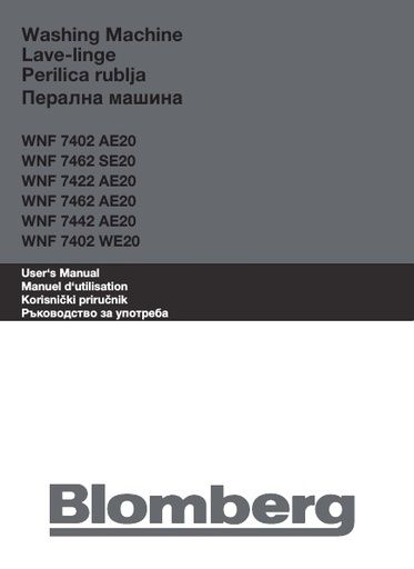 Blomberg WNF 7402 AE20 Washing Machine
