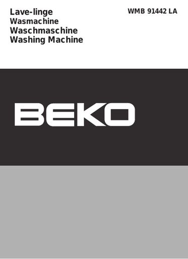 BEKO WMB 91442 LA Washing Machine