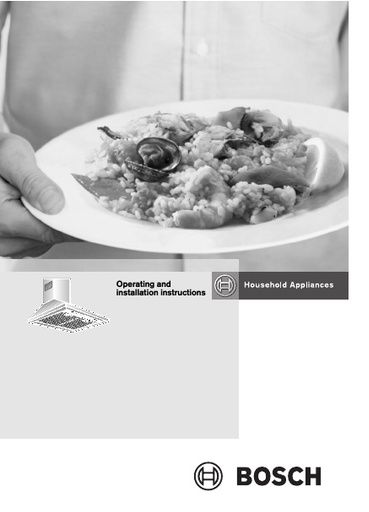 Bosch Standard Chimney Extractor - HAP2411