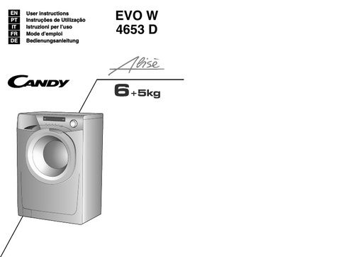 Candy Alise EVO W 4653 D Washer Dryer