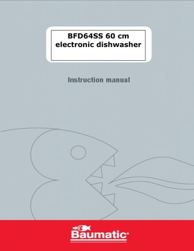 Baumatic BFD64SS Dishwasher