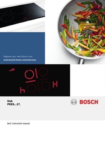 Bosch Front Touch Control Ceramic Hob - HAP1674