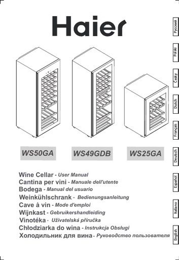 Haier WS50GA Wine Cabinet