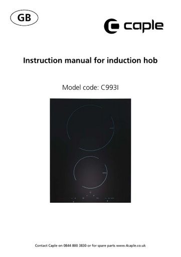 C993I Instruction manual