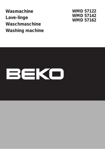 BEKO WMD 57162 Washing Machine