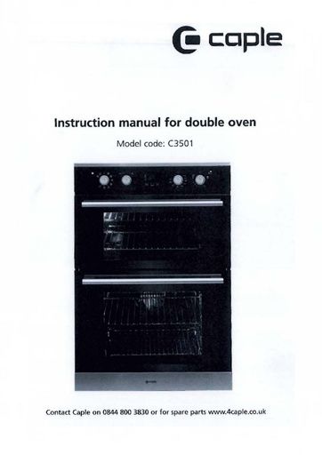 C3501 Instruction manual
