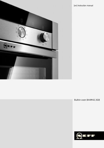 Neff Slide&Hide® Multi-Function Oven - HNF3600 Manuals