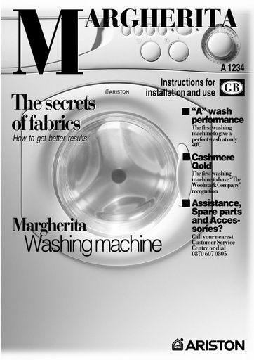 Ariston A1234 Washing Machine