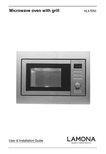 Lamona Integrated Microwave and Grill - HJA7050