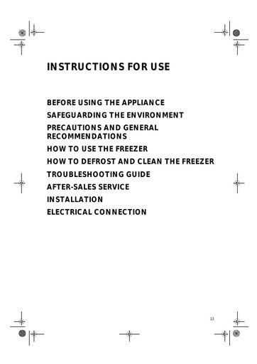 C186F Instruction manual