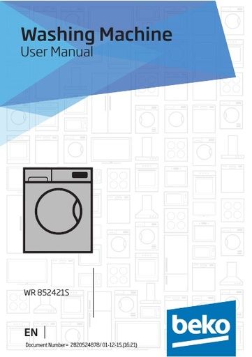 BEKO WR 852421 Washing Machine