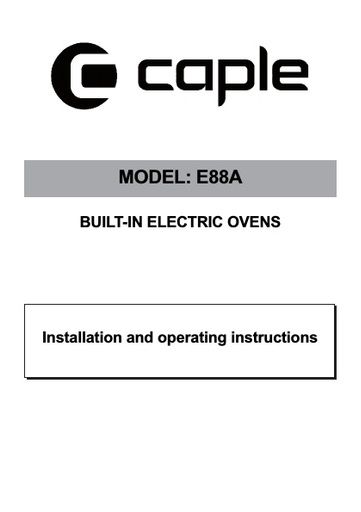 C3241SS UM Instruction manual