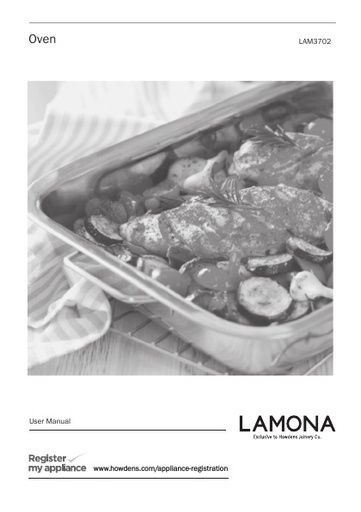 Lamona touch control single pyrolytic oven - LAM3702 Manuals