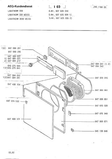 607625009 lavatherm 330