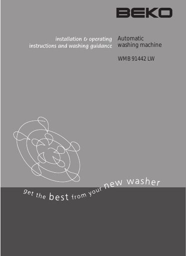 BEKO WMB 91442 LW Washing Machine