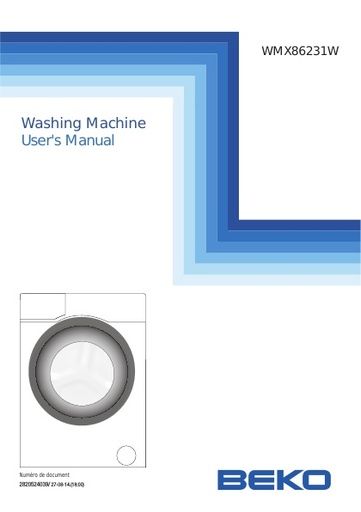 BEKO WMX 86231 W Washing Machine