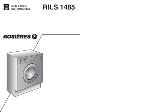 Rosières RILS 1485 Washing Machine