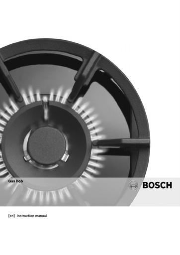 Bosch Gas Hob - HAP1160