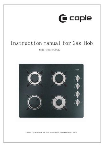 C742G Instuction manual
