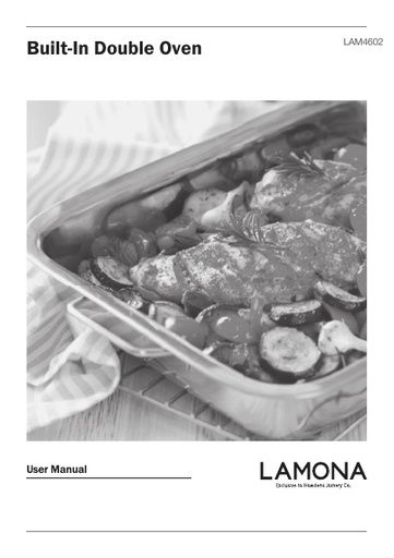 Lamona Touch Control Double Multi Function Oven - LAM4602