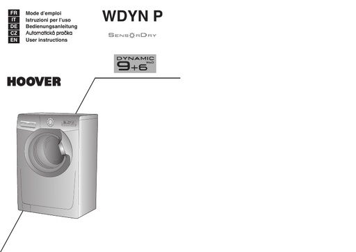 Hoover WDYN 9646 PG Washer Dryer