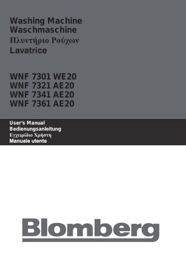 Blomberg WNF 7341 AE20 Washing Machine