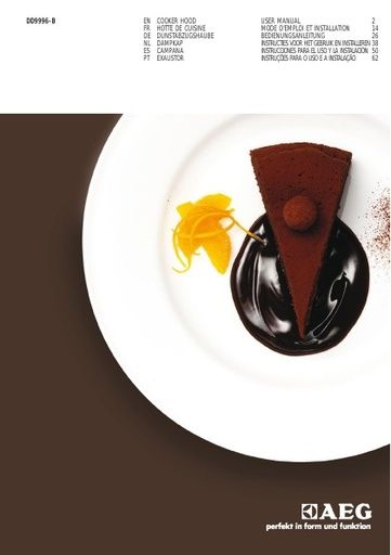 AEG DD9996 B Cooker Hood